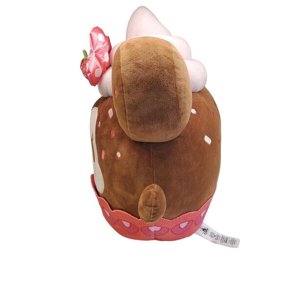 Disney Parks Munchlings Minnie Mouse Strawberry Cupcake 17" Plush Baked Treats - Picture 3 of 10